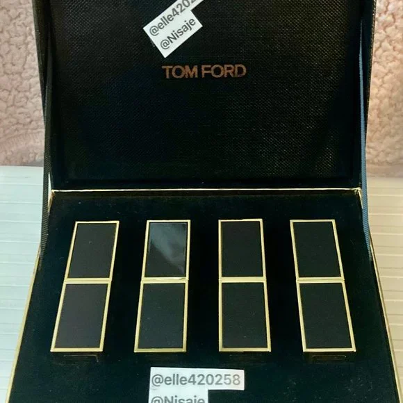 Tom Ford Bruised Plum Spanish Pink Blush Nude Casablanca lipstick gift box